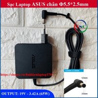 ▀ Sạc Laptop Asus X550 P550 K501 K45A K55A X450 F451 X551 X552 F454 F554 F555 19V  3.42A Sạc Vuông ZIN chân thường to ▀