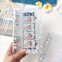🔥 Sách Album Ảnh Thần Tượng 🔥 Dành Cho Photocards có hàng sẵn Ins Photo Card Binder Book photo tài liệu Star Photo Booth Frames 2x6 Inch Album Ảnh Hộp Đựng Thẻ Sưu Tập 2025 ♒A6 6 lỗ laser thạch cao PVC hai nút lật bìa ba lá rời cuốn sách cuộc sống bốn n