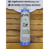 [ SALE 12.12 ] (CHÍNH HÃNG CÔNG TY TEM IN CHÌM CỦA BỘ CÔNG AN) CẶP DẦU GỘI XẢ DIVA COLLAGEN 500ml -750ml M1