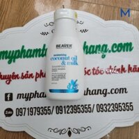 [ SALE 12.12 ] DẦU GỘI XẢ SIÊU DƯỠNG TINH CHẤT DỪA BEAVER COCONUT OIL & MILK 350Ml