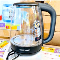 ( SALE) Ấm Siêu Tốc Thủy Tinh 2 Lít, Bình Đun Nước Siêu Tốc Trong Suốt Công Suất 1500W Có Đèn Led, Tự Ngắt Khi Sôi ST16