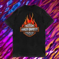 [ Sale] Áo phông Anime Harley Davidson ngắn tay cực ngầu giá tận xưởng Vải thoải mái
