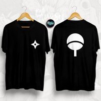 [ Sale] Áo phông Uchiha Clan Shuriken Fuma ngắn tay cực ngầu giá tận xưởng