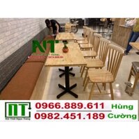 [ SALE ] Ghế gỗ song tiện cafe trà sữa thanh lý