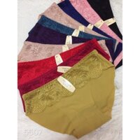 [ sale giá gốc] Combo 10 Quần lót đúc su pha ren không đường may chất đẹp