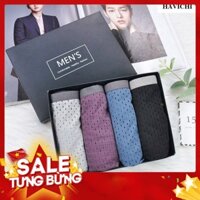 ( SALE GIÁ SỐC) Quần lót nam đùi vải lưới thông hơi, thoáng khí.