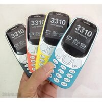 [ SALE GIẢM MẠNH ] Điện thoại 2 sim Nokia 3310 pin trâu giá rẻ bảo hành 12 tháng