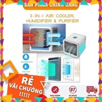 [ Sale Khung ]  Quạt Điều Hòa Mini, Máy Lạnh Mini, Đèn Ngủ Nhiều Màu Arctic Air