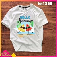 [ Sale Mạnh ] áo thun nhóm phượt in hello summer -- [ Giá niêm yết là giá của 1 áo]