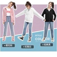 [ SALE OFF ] Áo khoác hoodie dây kéo HÀN QUỐC