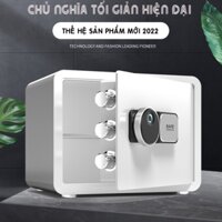( SALE SẬP SÀN ) Két sắt mini thông minh vân tay khóa số cao cấp, mật mã chống cháy nhập khẩu BOFA điện tử an to