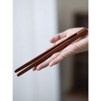 ▪ [SALE SỐC] Gỗ gụ Chengshi tách trà kẹp gỗ muỗng cà phê Kung Fu bộ ấm trà trà đạo phụ tùng hộ gia đình tách trà kẹp nhí