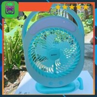 [ SALE SỐC ]QUẠT SẠC TÍCH ĐIỆN CÓ ĐÈN LED KM F0336-GIÁ TỐT