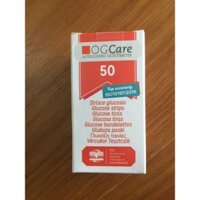[ SALE SỐC ] Test thử đường huyết OG Care hộp 50 test.