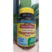 💥💥💥 [SALE] Viên bổ sung Magiê Nature Made Magnesium 400mg 60v