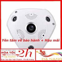 --sale000 **TRỢ GIÁ 2021** Camera VR Cam 3D Panoramic IP Wifi Full HD 360 Độ 3.0 MP tầm nhìn bao quát