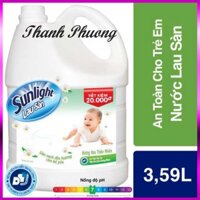 [ Sale99a ] Nước lau sàn Sunlight can lớn 3,6kg sln