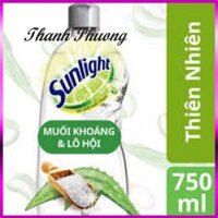 [ Sale99a ] Nước rửa chén Sunlight EXTRA thiên nhiên 750g bemit2016