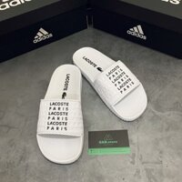 [ Sales 11-11] <3 Dép Lacoste Trắng Chính Hãng ️🥇 New :)) S <3 . . 2020 K . 11.11 L