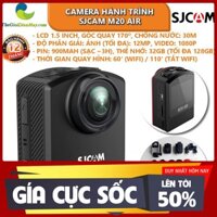 [ SALL OFF ] Camera hành trình, camera hành động ACTION CAMERA SJCAM M20 AIR - Bảo hành 12 tháng - Shop Thế Giới Điện Má
