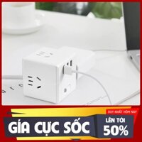 [ SALL OFF ] Ổ cắm điện xiaomi mija cube 2 trong 1 6 cổng sạc usb .
