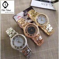 ( Sẵn 3 màu ) Đồng Hồ Nữ Guess Crystals Steel #W1013 case 38mm. 3atm
