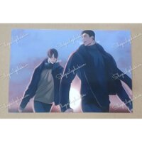 ( sẵn _ ảnh thật ) Postcard ảnh truyện manhwa Secondo Piatto hàng chính hãng