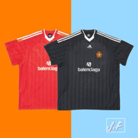 ✨ [Sẵn] - Áo Thun Bóng Đá Balenciaga Phong Cách Thể Thao Cho Nam Nữ || Adidas Football Jersey Unisex