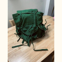 🤗 (Sẵn)  Balo Rằn Ri dành cho dân đi rừng đi phượt dày dặn hàng may đây dặn chất liệu vải sợi dù xịn