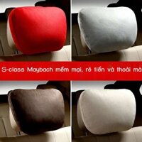 ( Sẵn) Gối tựa đầu xe hơi, gối tựa, gối tựa đầu Mercedes-Benz Maybach, bộ hai chiếc, gối tựa bốn mù