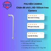 [ SẴN HÀNG ] Chân đế treo camera chữ L dạng khuỷu tay dài 60cm và 100cm