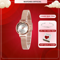 [ SẴN HÀNG] Đồng hồ Gedi 6323W đơn giản thời trang dành cho nữ