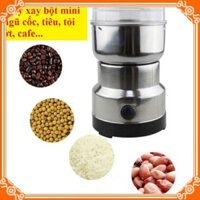 [ sẵn hàng- ship ngay]  Máy xay bột mini ngũ cốc, tiêu, tỏi ớt, cafe...LOẠI TỐT