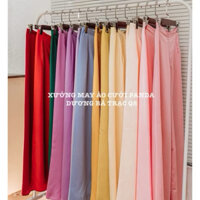 [ SẴN HOẢ TỐC 4H ] QUẦN PHI LỤA SIÊU VIP CAO CẤP PHỐI ÁO DÀI , BÀ BA ĐI CHÙA . DÂY KÉO TRƯỚC LƯNG THUN NGOÀI SAU ĐỦ MÀU
