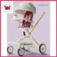 ( San Kho ) Xe đẩy cho bé sơ sinh G500-1 đủ màu có kèm bàn ăn dặm mẫu mới nhất 2024 (full hộp đã lăp sẵn)