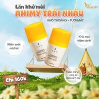 [ Sản phẩm mới ] Lăn khử mùi Animy trái nhàu ngăn tình trạng đổ mồ hôi ức chế mùi hôi vùng nách