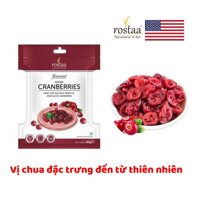 [ Sản Phẩm Mỹ] Nam Việt Quất 50g - Cranberrries - Trái cây sấy Rostaa LazadaMall