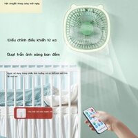 ( Sẵn) Quạt mini im lặng mới, quạt trần gắn tường cho ký túc xá sinh viên sử dụng tại nhà USB Quạt