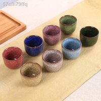 ❈ [SẴN-RẺ] ❉8 chiếc tách trà đá nứt, bộ ấm chén gốm sứ, ly uống rượu, ly nước lạnh, ly cát tím, ly trà hộp quà cầm tay