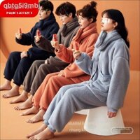 ⊙ [SẴN-RẺ] Bộ đồ ngủ cặp đôi mùa đông ở Nam Cực thu / của phụ nữ dày thêm cùng với nhung san hô dịch vụ nhà ấm áp đàn ôn
