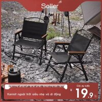 ( Sẵn) Solle ghế xếp ngoài trời Kermit ghế cắm trại ghế ghế ngoài trời gấp di động bãi biển câu cá