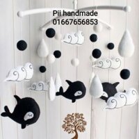 ( SẴN) TREO NÔI CHO BÉ SƠ SINH HANDMADE VẢI NỈ 081 - KHUNG TREO NÔI - ĐỒ TREO NÔI