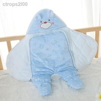 ( Sẵn)✲✧◑Chăn ủ ấm cho bé mùa thu, đông, xuân, chăn, túi ngủ bé, bông, sơ sinh kê chân, hè