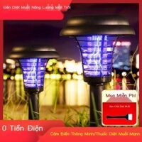 ( Sẵn)Đèn diệt muỗi năng lượng mặt trời ngoài trời sân điện giật đèn đuổi muỗi rút phích cắm vườn ngoài trời đèn diệt mu