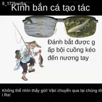 ✝ ( Sẵn)▦◈✓[Được mọi người mua] Kính bắn cá, tìm ngắm câu nổi, dưới nước, râm phân cực độ nét cao