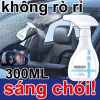 ☔ sáng chói☔ nano phủ kính xe ô tô xịt kính chống bám nước nano chống nước cho kính 300ml Phù hợp với kính chắn