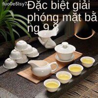 ✴ Sáu bộ đồ gốm sứ Kung Fu sáng tạo phòng khách hộ gia đình đơn giản trà nghệ thuật hải sản tách