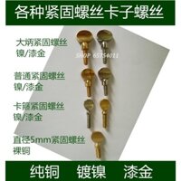 🍎 🍎 Saxophone ống cổ cong vít Saxophone buộc vít phẳng Saxophone lắp kẹp vít 250206