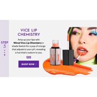 [ SEPHORA SALE] Son tint Urban Decay Vice Lip Chemistry - Wired Collection Limited