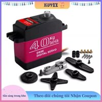 () Servo chống nước 40Kg Bánh răng kim loại mô-men xoắn cao Servo kỹ thuật số cho Robot xe RC 1: 8 / 1: 10 / 1: 12 180°